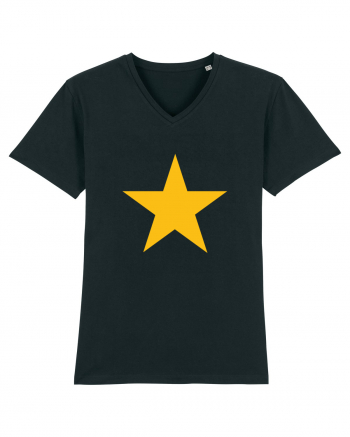 Yellow/Gold Star Black