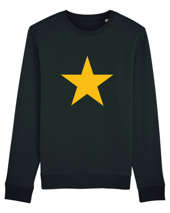 Yellow/Gold Star Black