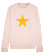 Yellow/Gold Star Bluză mânecă lungă Unisex Rise