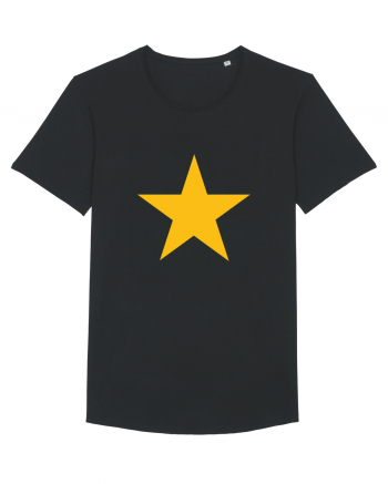 Yellow/Gold Star Black