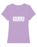 Guru Tricou mânecă scurtă guler larg fitted Damă Expresser