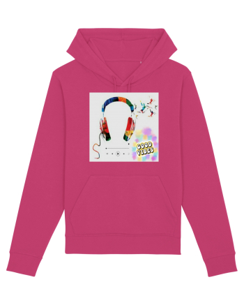 Tricou headphones colorful Raspberry