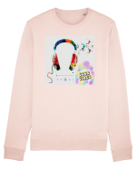 Tricou headphones colorful Bluză mânecă lungă Unisex Rise
