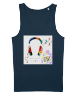 Tricou headphones colorful Maiou Bărbat Runs