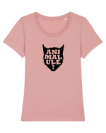 Animalule Tricou mânecă scurtă guler larg fitted Damă Expresser