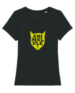 Animalule Tricou mânecă scurtă guler larg fitted Damă Expresser