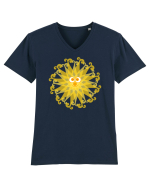 sun Tricou mânecă scurtă guler V Bărbat Presenter