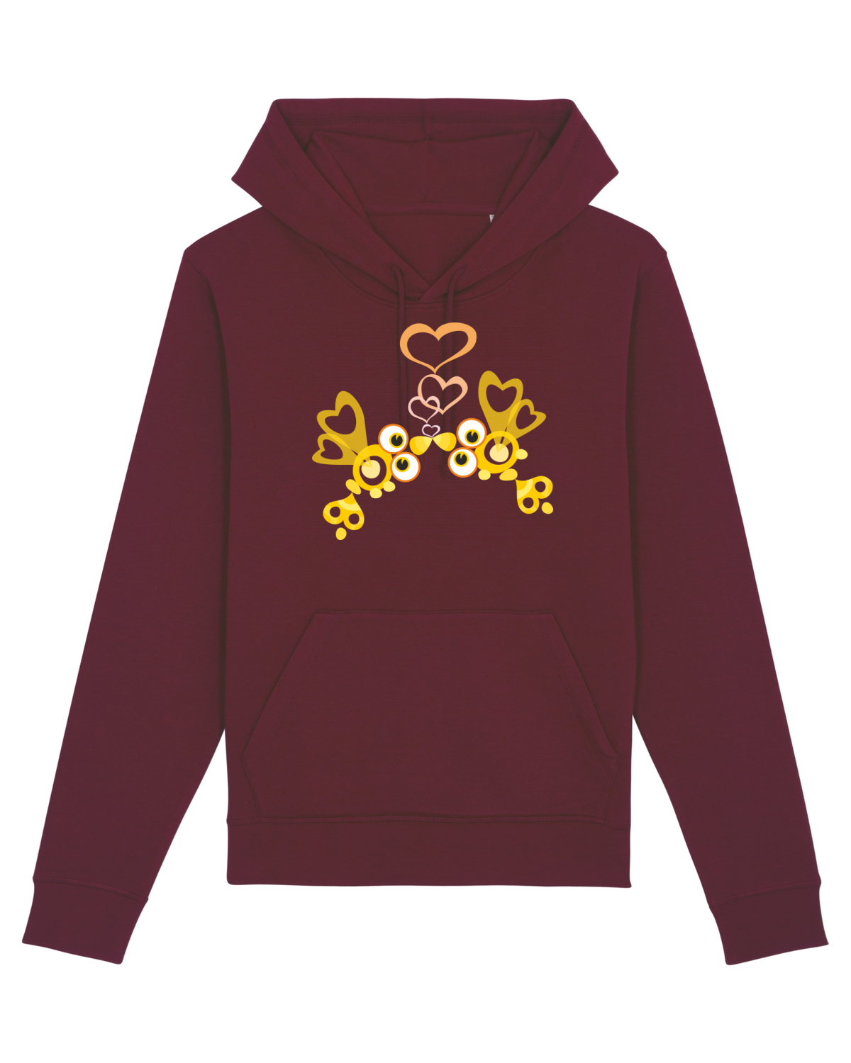 Hanorac Unisex Drummer Burgundy