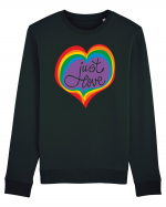 justLove Bluză mânecă lungă Unisex Rise