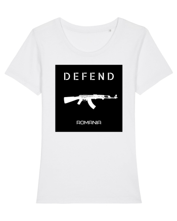 Defend Romania White