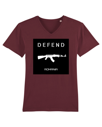 Defend Romania Burgundy