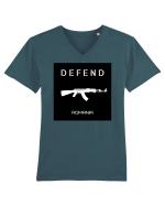 Defend Romania Tricou mânecă scurtă guler V Bărbat Presenter