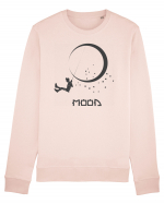 fly me to the moon Bluză mânecă lungă Unisex Rise