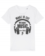 music is life Tricou mânecă scurtă  Copii Mini Creator