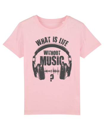 music is life Cotton Pink