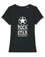 original rock star Tricou mânecă scurtă guler larg fitted Damă Expresser