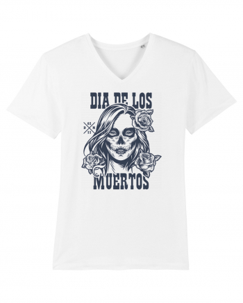 dia muertos day dead White