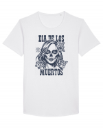 dia muertos day dead Tricou mânecă scurtă guler larg Bărbat Skater