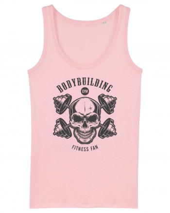 bodybuilding fitness gym workout Cotton Pink