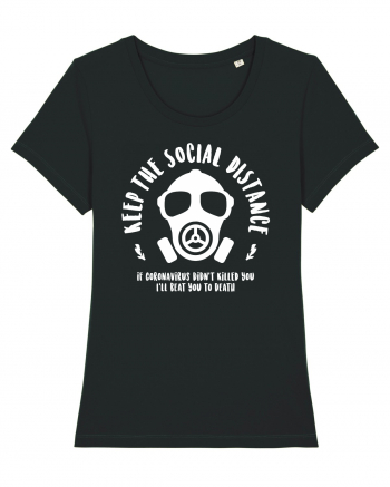 corona quarantine social distance Black