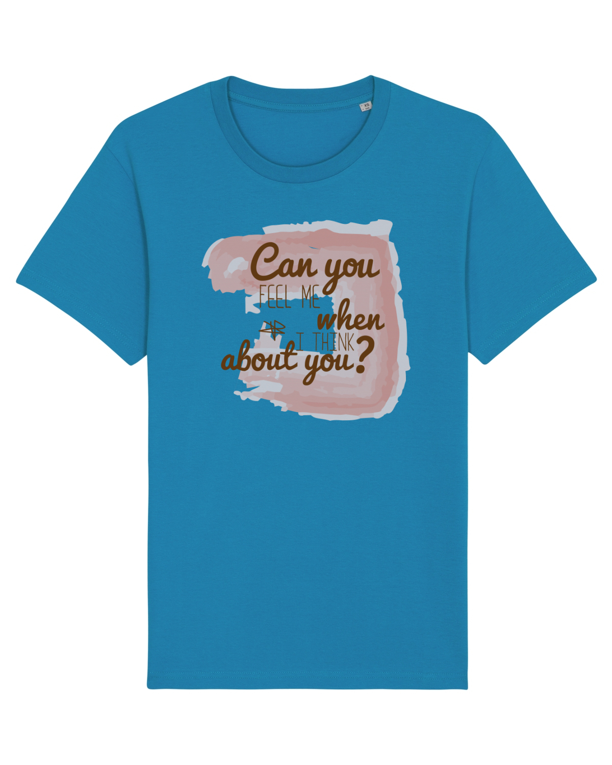 Tricou mânecă scurtă Unisex Rocker Azur