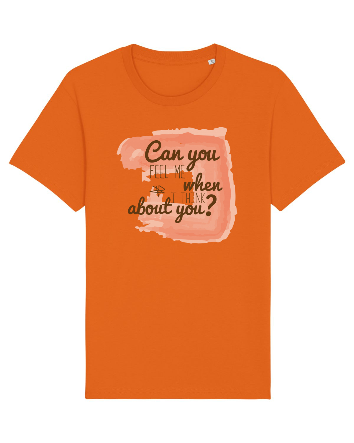 Tricou mânecă scurtă Unisex Rocker Bright Orange