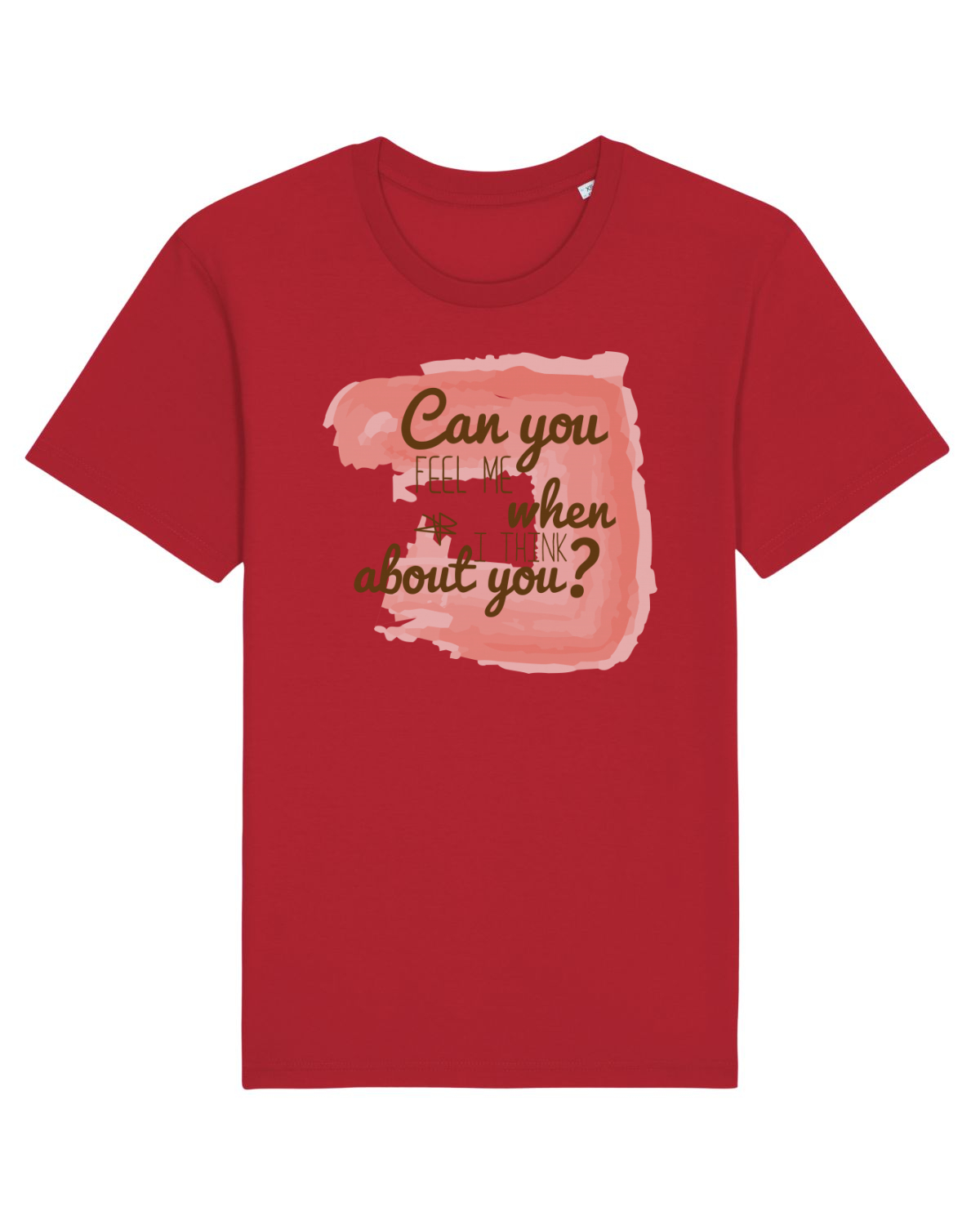 Tricou mânecă scurtă Unisex Rocker Red