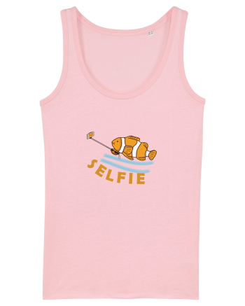 Selfie Fish Cotton Pink
