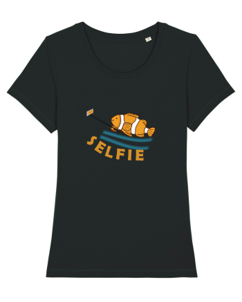 Selfie Fish Black