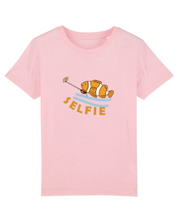 Selfie Fish Cotton Pink