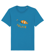 Selfie Fish Tricou mânecă scurtă Unisex Rocker