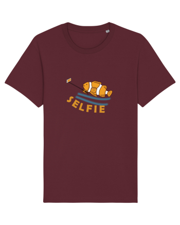 Selfie Fish Burgundy