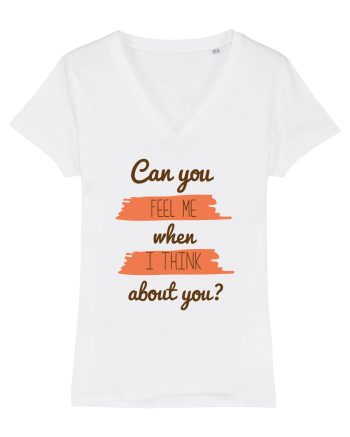 Tricou romanțat White