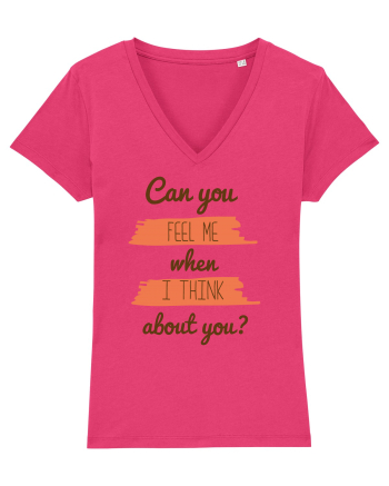 Tricou romanțat Raspberry
