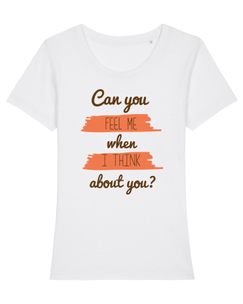 Tricou romanțat White