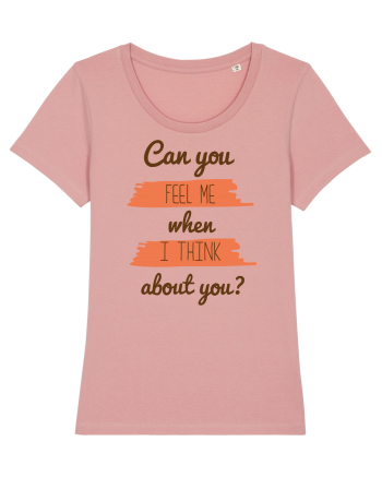 Tricou romanțat Canyon Pink