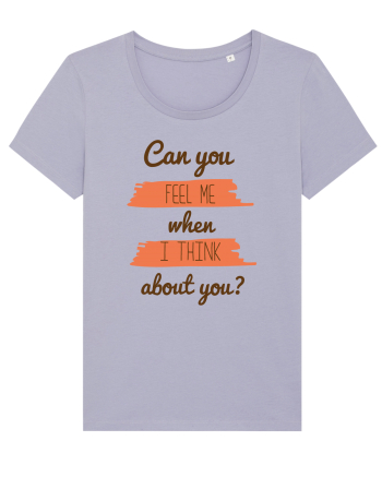 Tricou romanțat Lavender