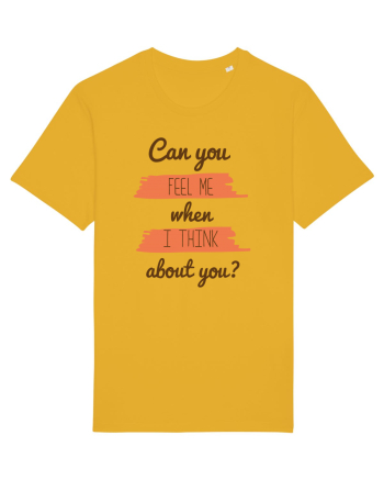 Tricou romanțat Spectra Yellow