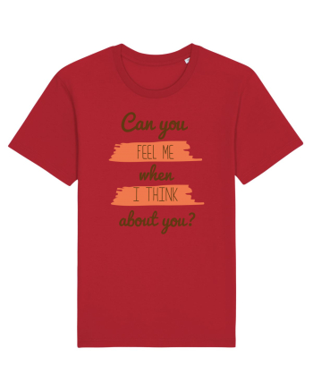 Tricou romanțat Red