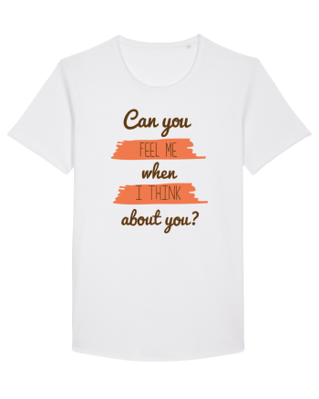 Tricou romanțat White
