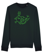 birdy_VI-1 Bluză mânecă lungă Unisex Rise