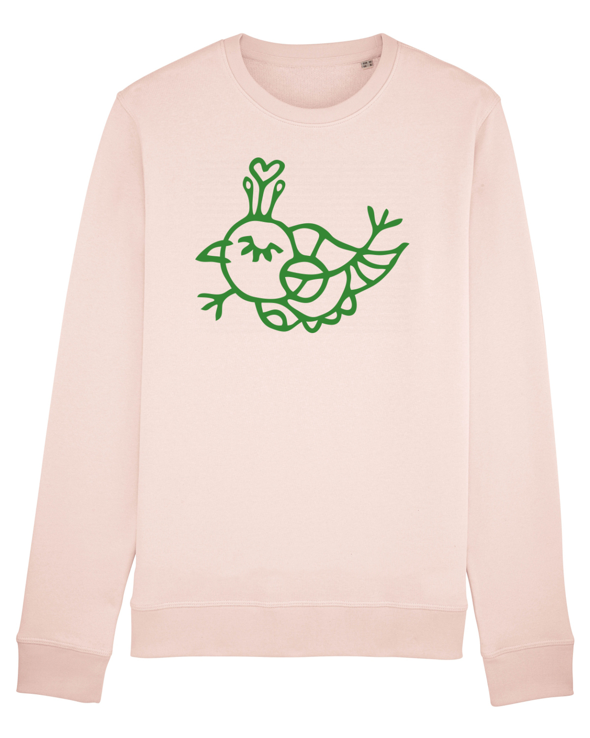 Bluză mânecă lungă Unisex Rise Candy Pink