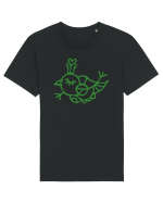 birdy_VI-1 Tricou mânecă scurtă Unisex Rocker