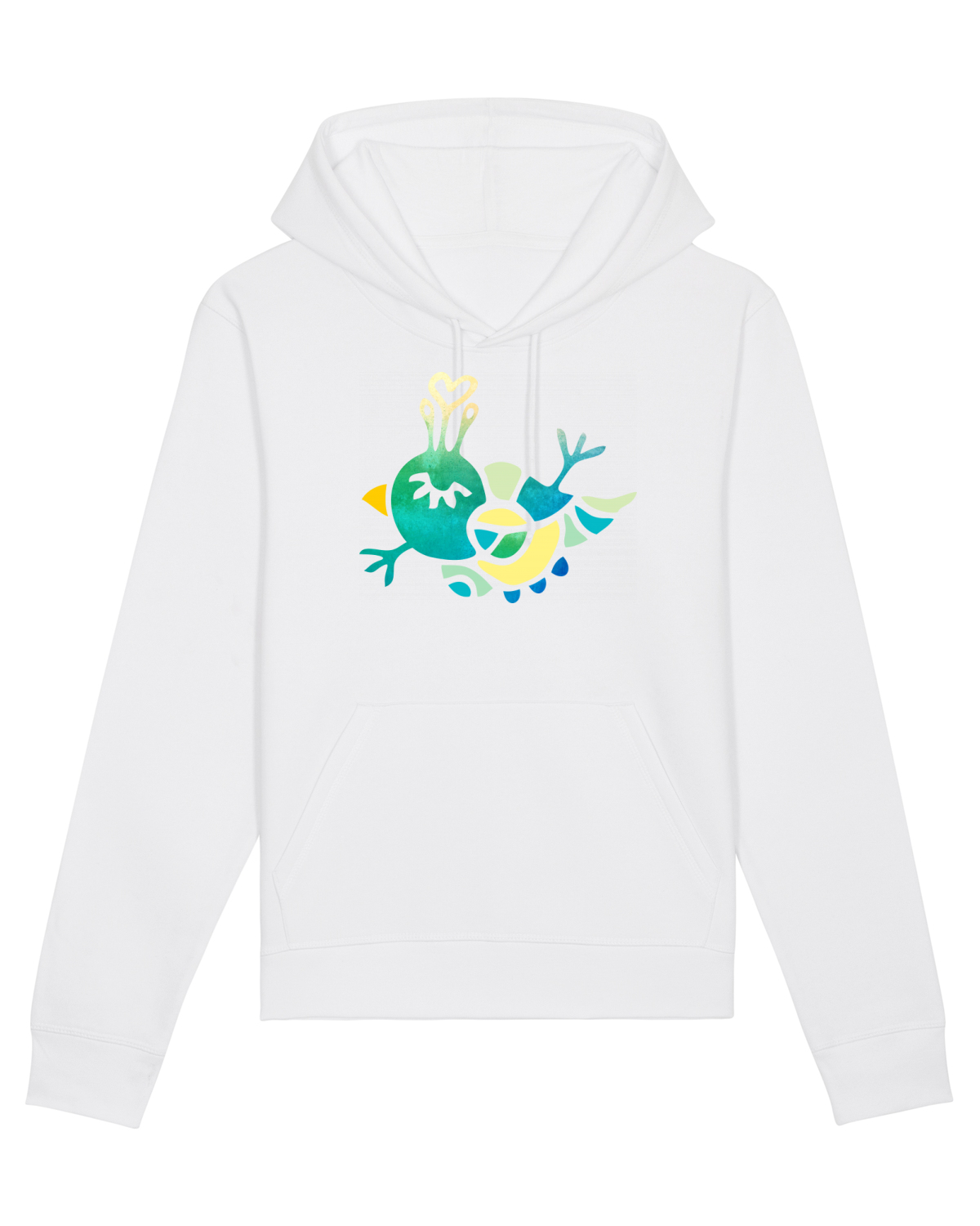 Hanorac Unisex Drummer White