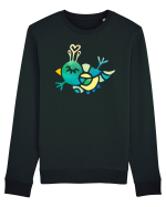 birdy_VI-4 Bluză mânecă lungă Unisex Rise