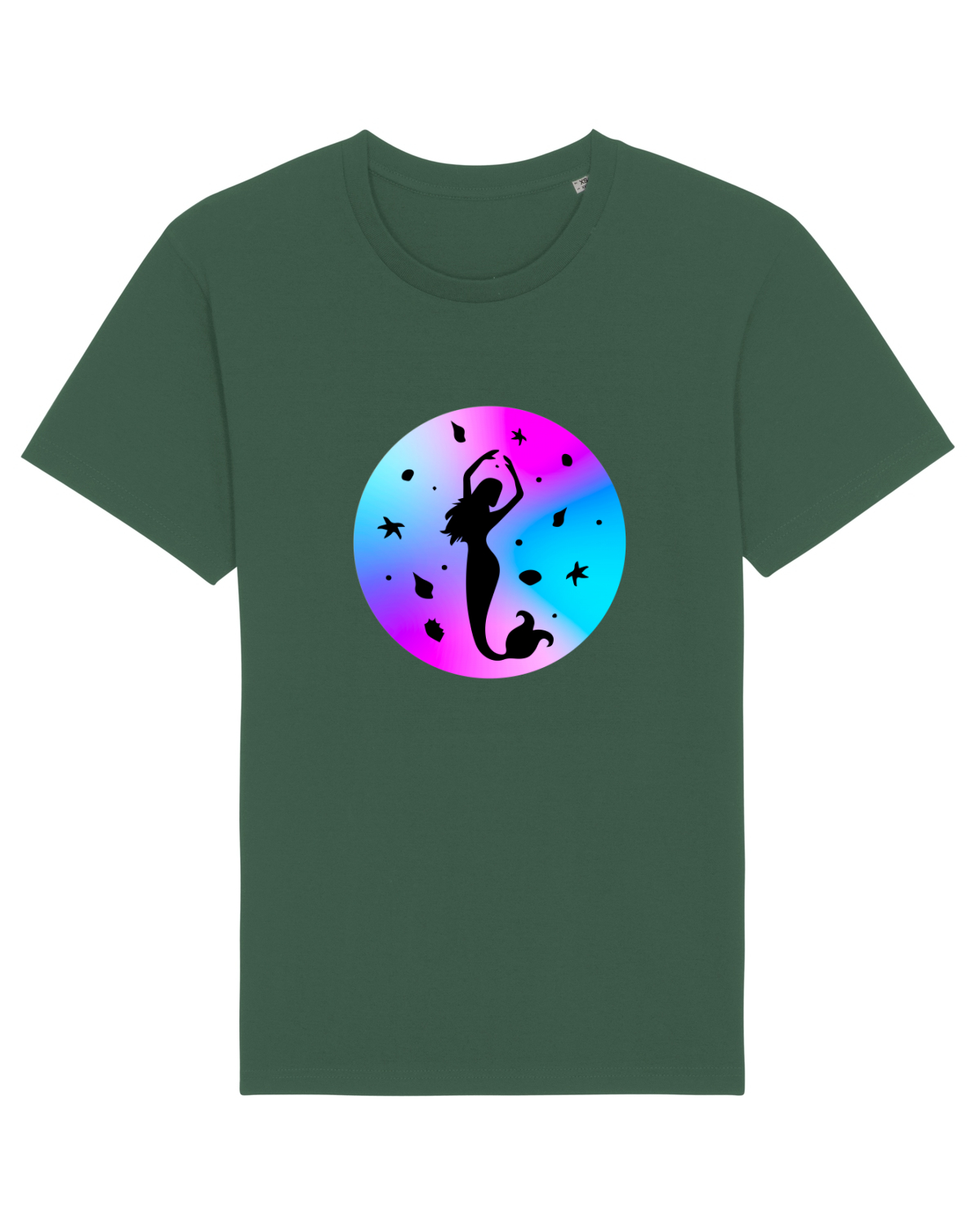 Tricou mânecă scurtă Unisex Rocker Bottle Green