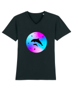 Sea life Tricou mânecă scurtă guler V Bărbat Presenter