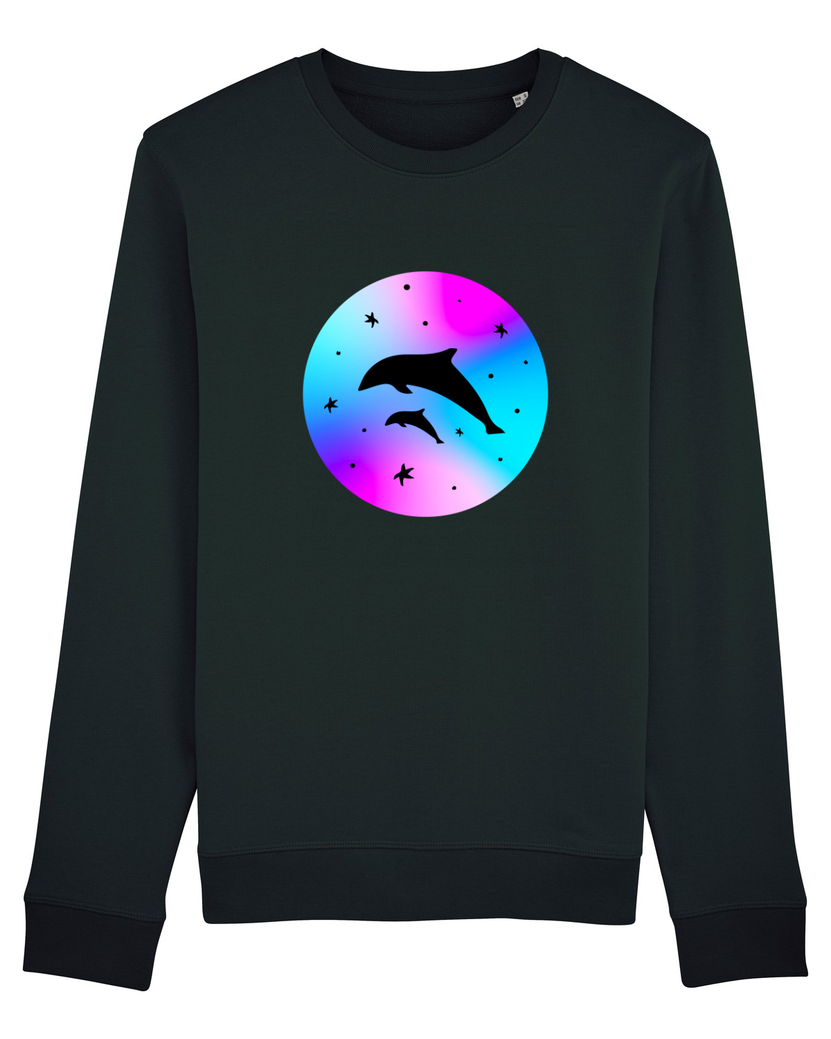 Bluză mânecă lungă Unisex Rise Black