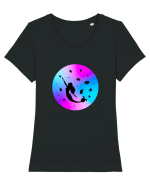 Sirena Tricou mânecă scurtă guler larg fitted Damă Expresser