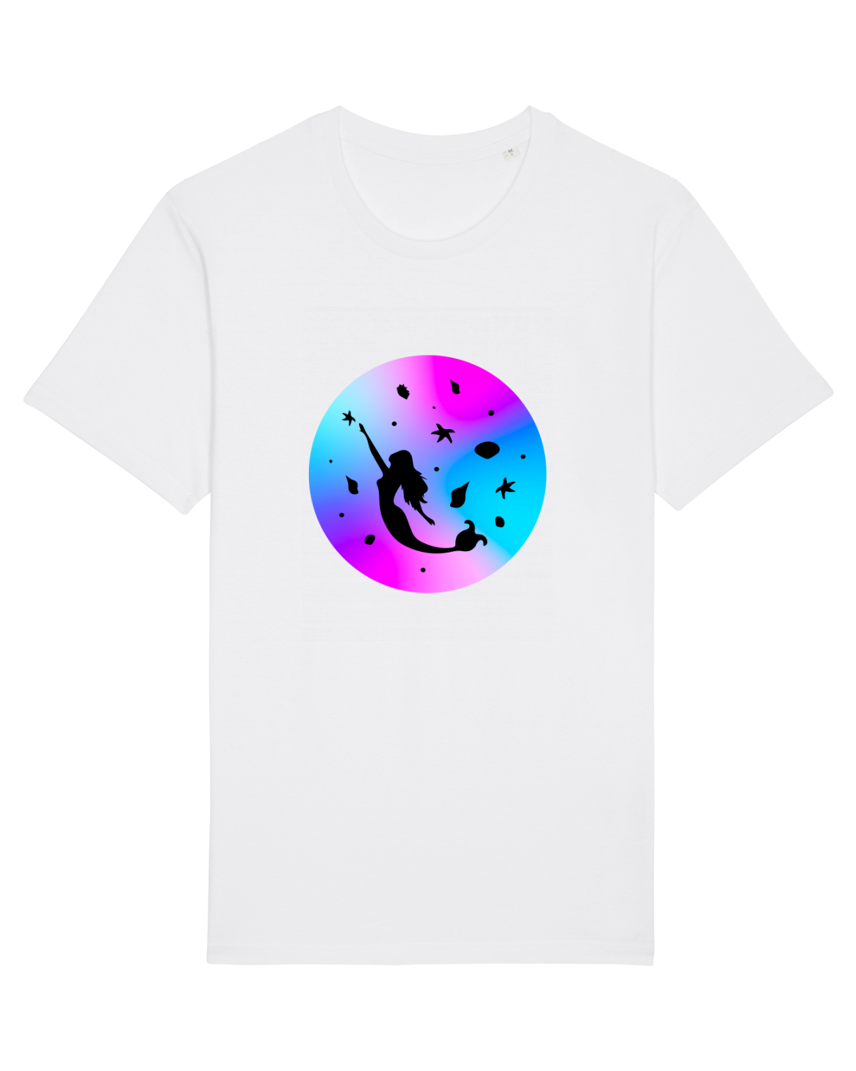 Tricou mânecă scurtă Unisex Rocker White